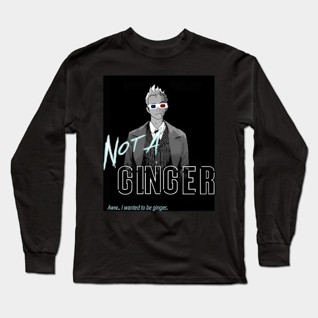 Not a ginger Long Sleeve T-Shirt by nomadicartsstudio